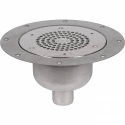 siphon de sol en inox pour sols souples DN40 de marque ACO