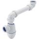 Siphon déporté pour lavabo Easyphon de marque Nicoll