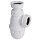 Siphon à culot pour lavabo / bidet avec hauteur réglable de marque Nicoll