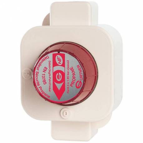 Détendeur propane mâle mâle 20x150 à sécurité 5 kg Gurtner