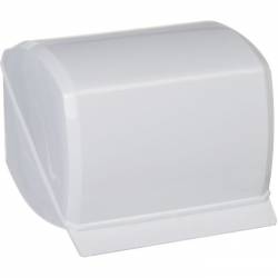 Porte papier toilette blanc en polypropylène