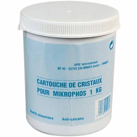 Cristaux de polyphosphate pour cartouche bleue Mikrophos 1kg