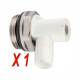 robinet de purge de radiateur orientable carré de 5 mm