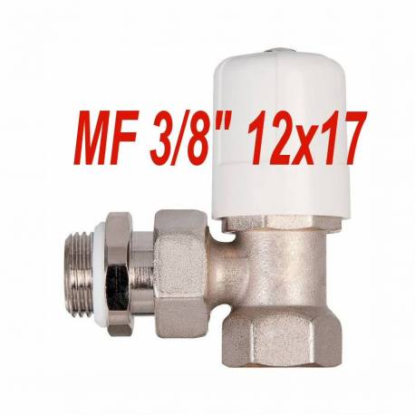 robinet radiateur simple réglage 3/8" ou 1/2"