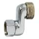 2 raccords sanitaire excentré de 26 mm mâle femelle écrou tournant