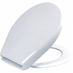 Abattant de WC thermosouple et déclipsable Luna 200 blanc