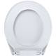 Abattant de WC thermosouple et déclipsable Luna 200 blanc