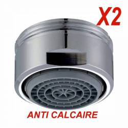 aérateur anti-calcaire 24x100 NEOPERL SLC pour mitigeur lot de 2