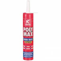 Polymax high tack express colle de montage sans solvants GRIFFON blanc 435 g