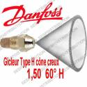 gicleur DANFOSS H 1,50 60° H réference 030H6928 nozzle Danfoss H