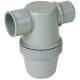 Siphon de parcours horizontale PVC NICOLL Male Femelle