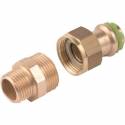 Accessoire plomberie Comap raccord union droit mâle femelle 20/27