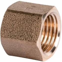 Manchon raccord laiton 6 pans sans portée intérieure filetage Femelle Femelle