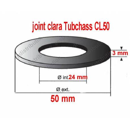 clapet mécanisme WC CLARA Tubchass CL50  50x24x3 mm 