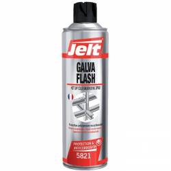 GALVA FLASH de marque JELT spécial retouches pour acier galvanisé 650 ml