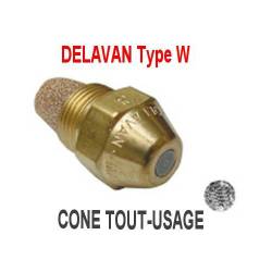 Gicleur DELAVAN type W 60° 0.60 cone tout usage