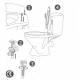 Abattant de WC thermosouple et déclipsable Luna 200 blanc