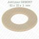 joint ancien mécanisme GEBERIT 63 x 23 x 3 mm