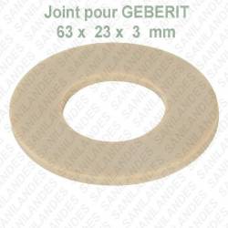 joint ancien mécanisme GEBERIT 63 x 23 x 3 mm