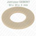 joint ancien mécanisme GEBERIT 63 x 23 x 3 mm